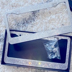 2 Bling License Plates